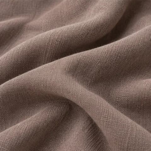 Tissu fluide taupe