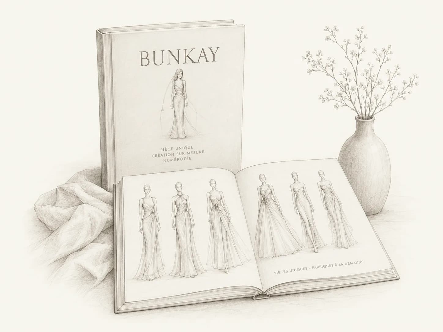 Illustration d’un album de collection BUNKAY, la marque qui se développe